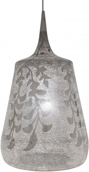 Pendant Lamp - Trophy - Blossom - L - Silver - Zenza