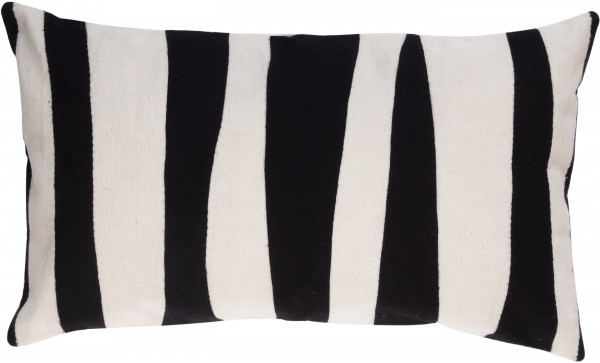 black oblong pillow