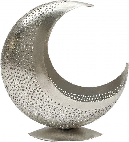 Wax Holder - Moon - Silver - Zenza