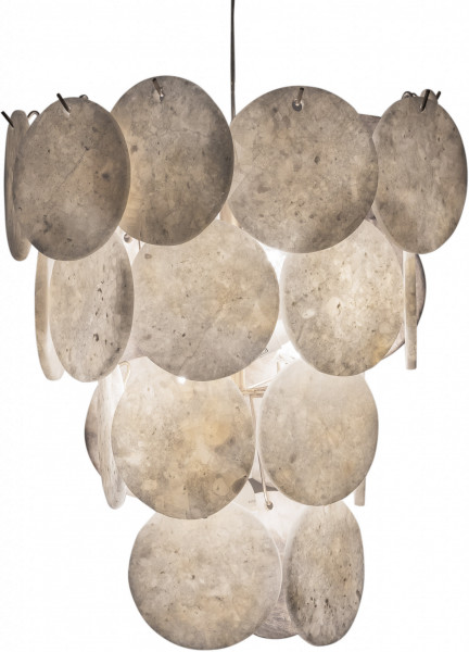 Pendant Lamp - Alabaster - L - Ivory - Zenza
