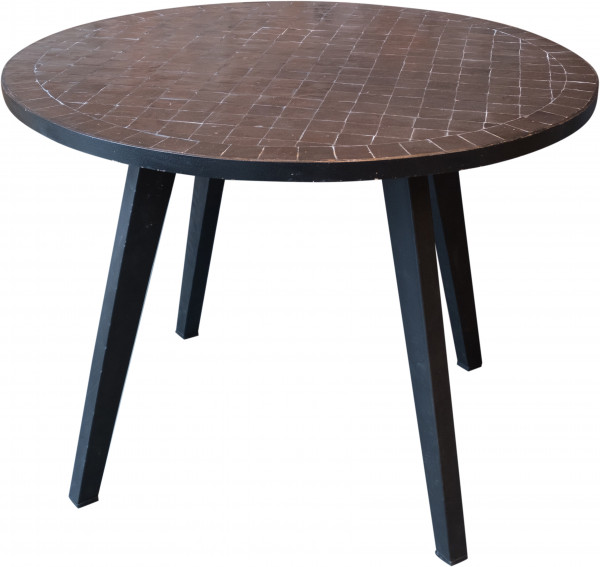 Table - Zeliges Round - Black - Zenza