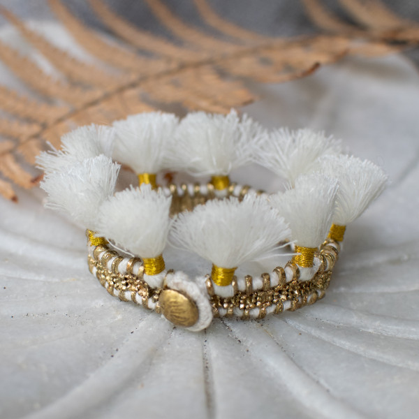 Bracelet - Charming - Blanc - Zenza