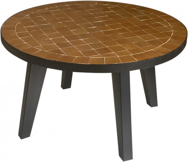 Table - Zeliges Round - Honey - Zenza