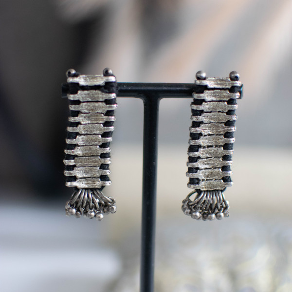 Earring - Tribal Silver - Silver - Zenza