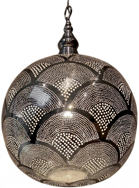 Hängeleuchte - Ball - Fan - XL - Chrome - Zenza