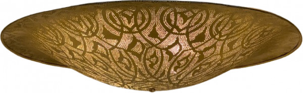 Deckenleuchte - Disk - Filigrain - XXL - Gold - Zenza