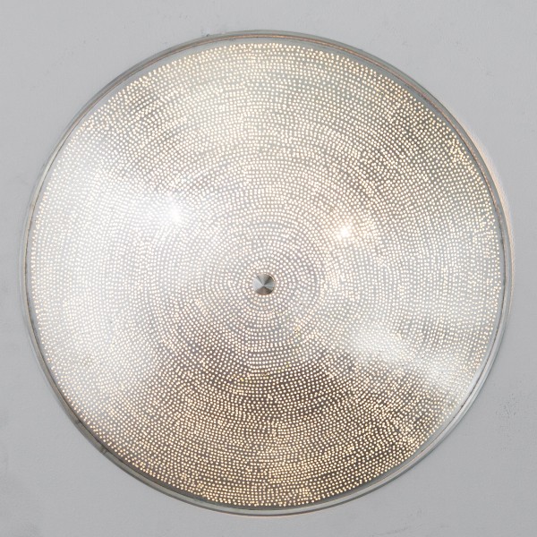 Plafonnier - Disk - XL - Filisky - Argent - Zenza