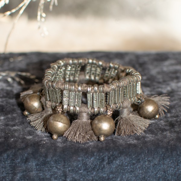 Armband - Boho - Taupe - Zenza