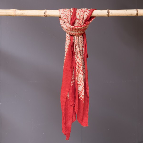Écharpe - Wool Fire - 70 x 180 cm - Rouge - 100% pure merinowol - Zenza