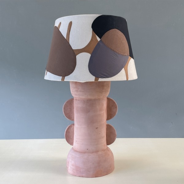 Lampe De Table - Clay - Pebble - Naturel - Zenza