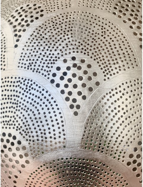 Wax Holder - Gabs Fan - Silver - Zenza