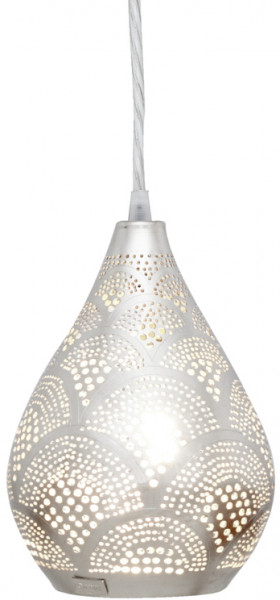 Pendant Lamp - Elegance - Fan - Mini - Silver - Zenza