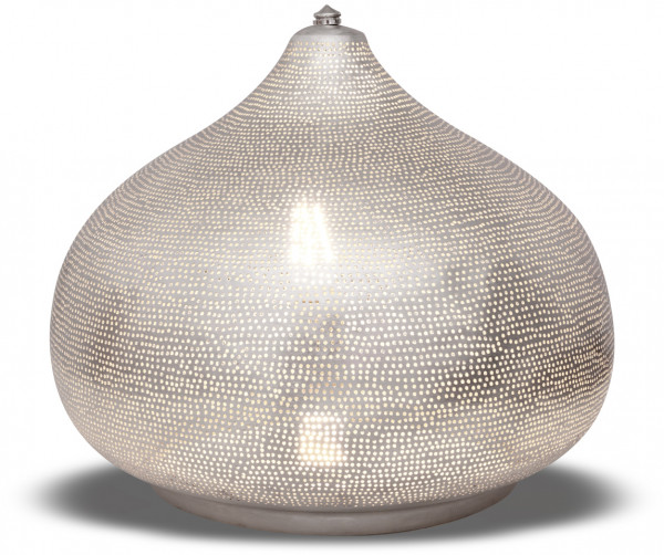 Lampe De Table - Boho - Filisky - XL - Argent - Zenza