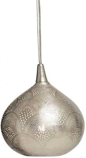 Pendant Lamp - Princess - Fan - S - Silver - Zenza