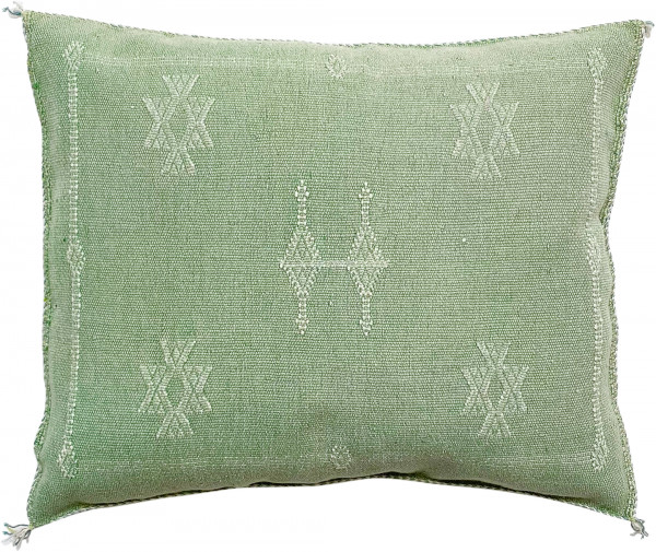 Pillow - Sabra Square - Green - Zenza