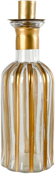 Bougeoir / vase - Striped Large - Helder - Zenza