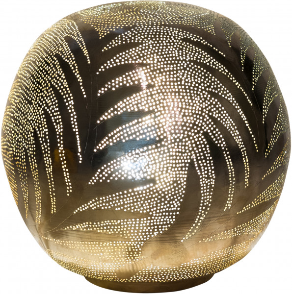 Tischleuchte - Ball - Leaf - M - Gold - Zenza