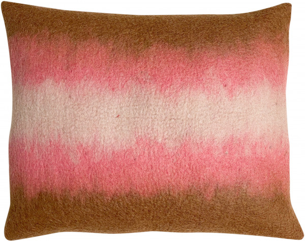 Pillow - Felt Striped - Caramel Blush - Zenza