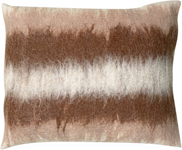 Coussin - Felt Striped - Pure - Zenza