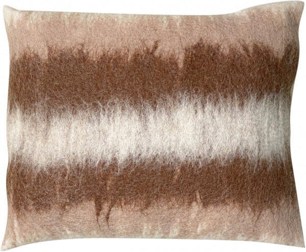 Pillow - Felt Striped - Pure - Zenza