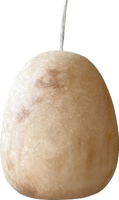 Pendant Lamp - Alabaster - Jupiter - Amber - Zenza