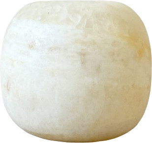 Porte Bougie - Alabaster Medium - Butter - Zenza