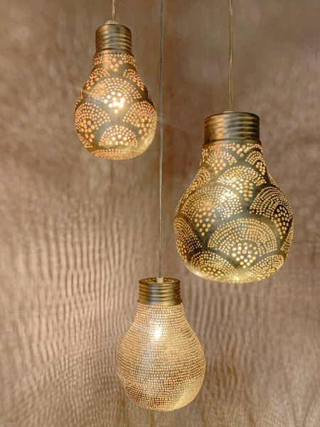 Hanglamp - Pear - Fan - Big - Goud - Zenza