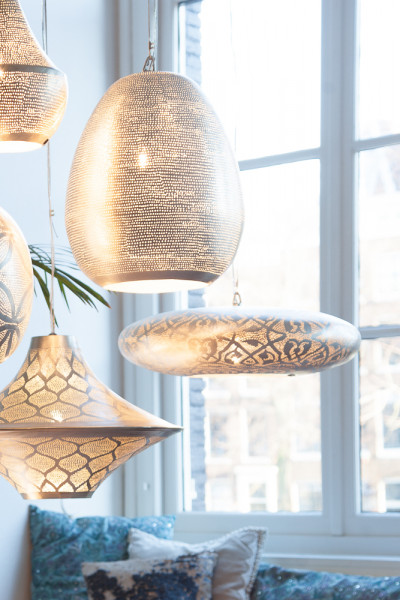 Hanglamp - Gabs - Filigrain - M - Goud - Zenza