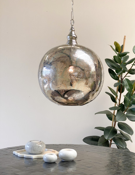 Suspension - Ball - Fan - XL - Chrome - Zenza