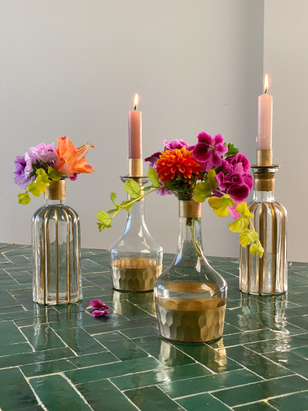 Candle Holder / vase - Reflexions Medium - Helder - Zenza