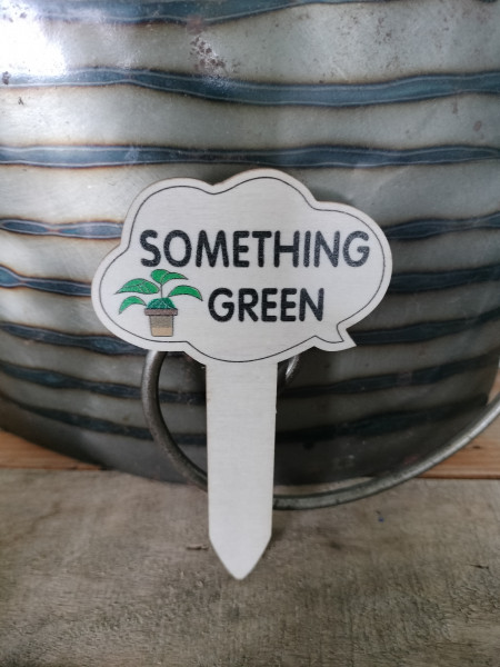 Plant pricker: Something green