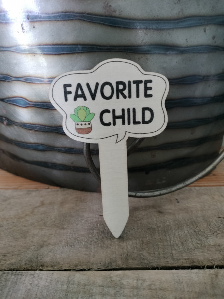 Plantprikker: Favorite child