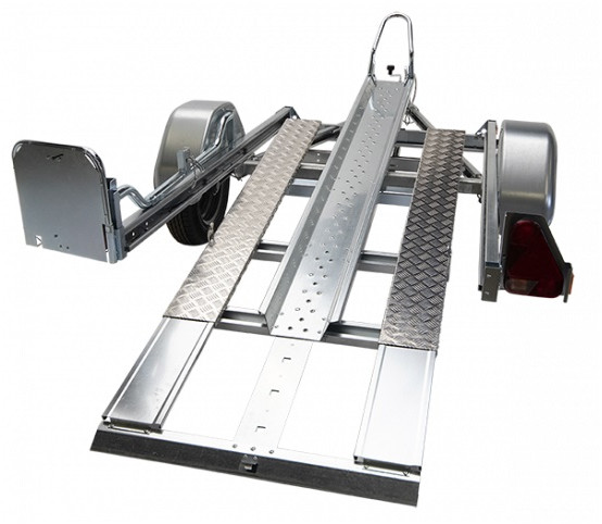 Motortrailer Erde voor 1 Motor kantelbaar