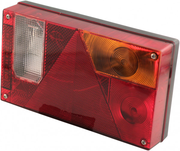 Achterlicht Aspöck Multipoint I rechts 5 PIN's bajonet met achteruitrijlamp