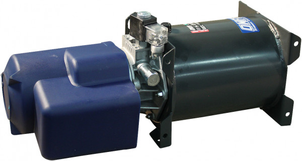 Hydr. compactaggregaat O.M.F.B. DC12V-2KW 8.9l stalen tank , bediening niet inbegrepen