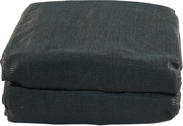 Gaaskleed, premium kwaliteit 3000x2000mm gitzwart RAL 9005