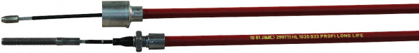 Remkabel met nippel AL-KO 740mm 530mm rood