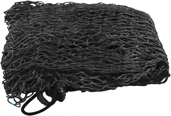 Aanhangwagennet Grofmazig - 400x250 cm - Gitzwart RAL 9005
