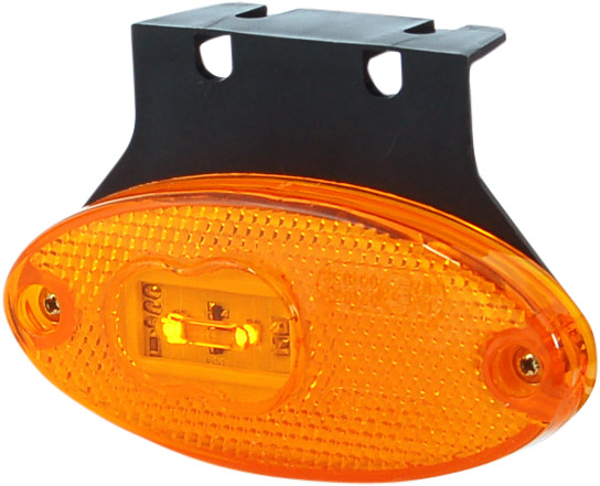 Zijmarkeringslamp WAS 308 , Inclusief montagesteun DC kabel 500mm, 2x0,75mm²