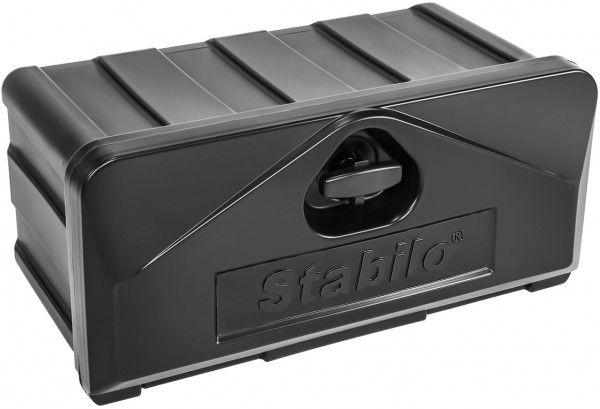 Gereedschapkist kunststof Stabilo®-box 500-4, draaisluiting met slot, 530x250x300mm