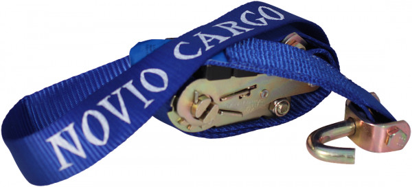 Spanband voor autotransporter blauw 50mm 2500mm Novio Cargo