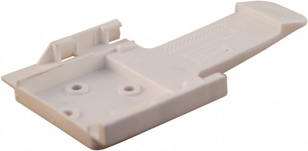 Wielkeghouder kunststof wit