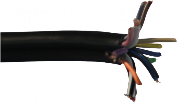 Verlichtingskabel 7x1.5mm² + 5x2,5mm² 25 meter per rol