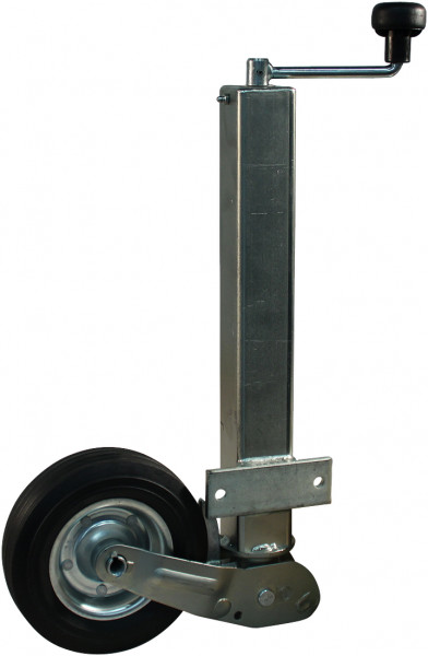 Steunwiel automatisch opklapbaar Ø200x60mm ⧄60mm stalen velg