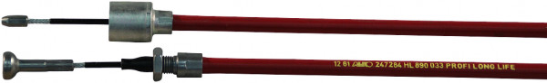 Remkabel snelmontage profi longlife AL-KO 1726mm 1620mm rood