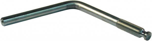 Knevel voor aangegoten (rib)neuswielconsole