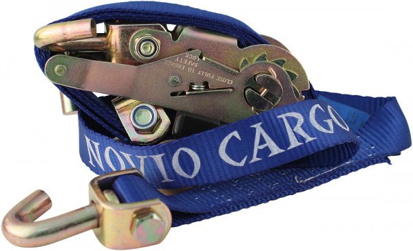 Spanband voor autotransporter blauw 35mm 2500mm Novio Cargo