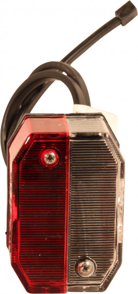 Contourlamp Aspöck Flexipoint rood / wit DC kabel 500mm