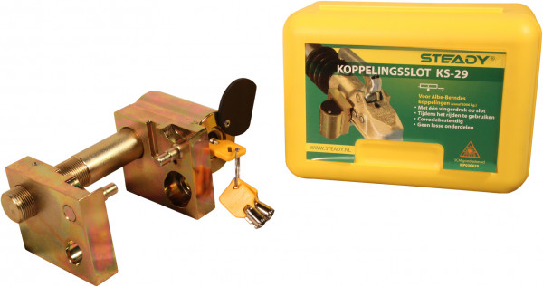 Koppelingsslot Steady KS29 SCM Toepasbaar op gietijzeren kogelkoppelingen vanaf 3000kg van Knott, Winterhoff en Albe Berndes. o.a. EM350RB, EM350RC, E