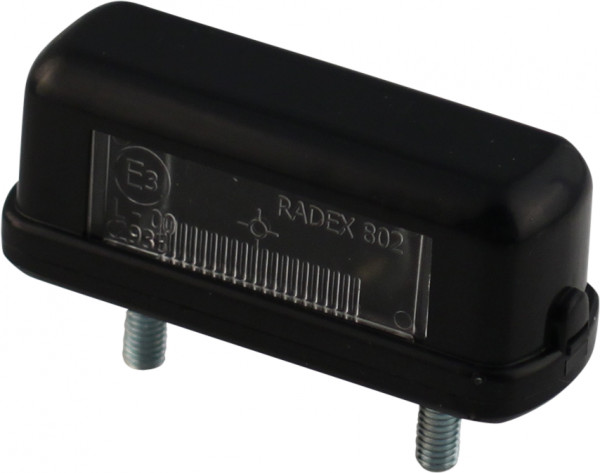Kentekenlamp Radex 802 kabeltule aansluiting